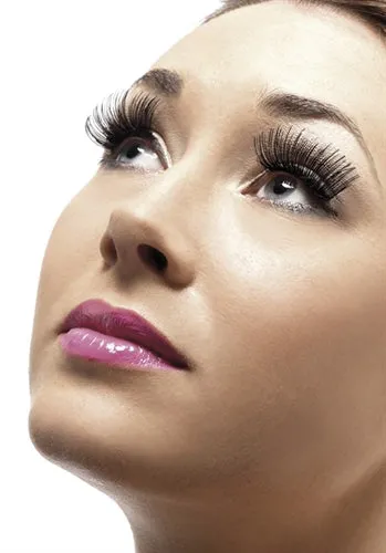 Fever Lingerie Anal Eyelashes Black