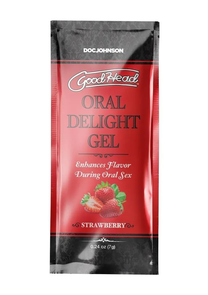 GoodHead Goodhead Oral Delight Gel 24oz Bulk 48 Pieces Strawberry Enhancers GoodHead Goodhead Oral Delight Gel 24oz Bulk 48 Pieces Strawberry Enhancers
