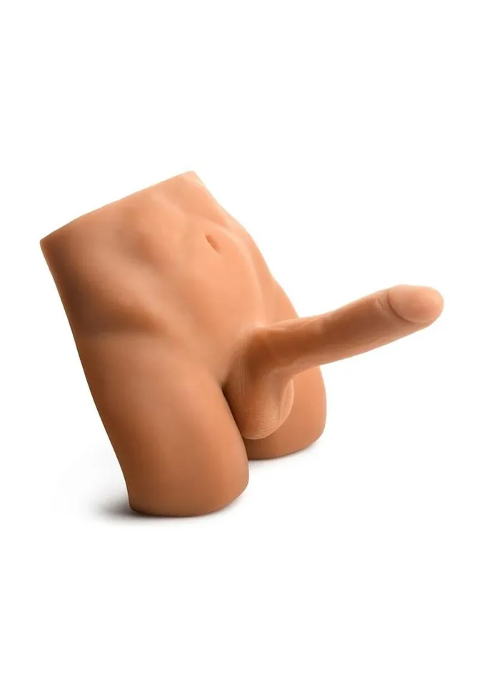 Jock Male Sex Toys Jock Ass Masturbator with Poseable Dildo