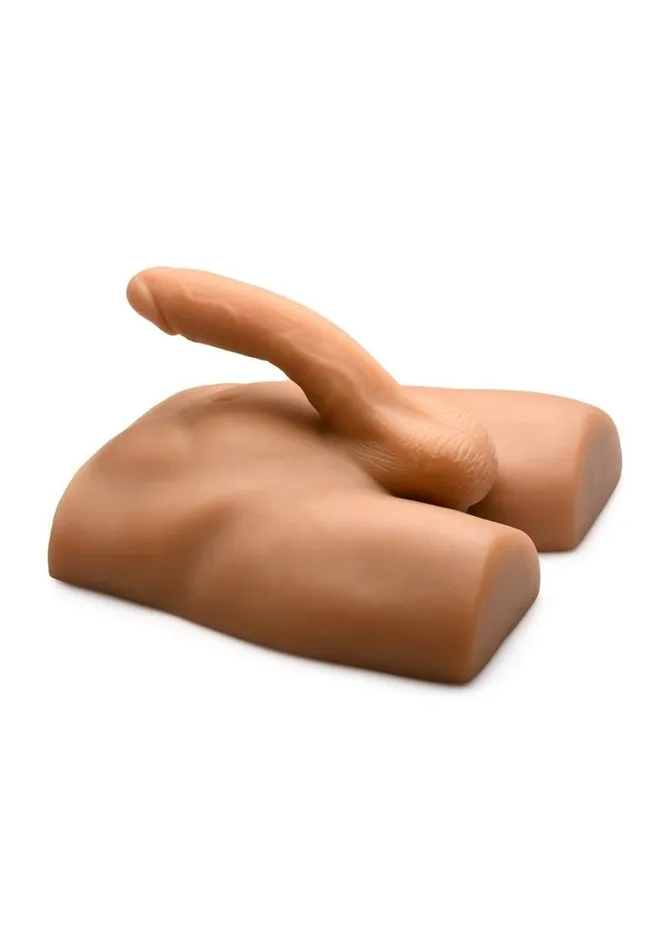 Jock Male Sex Toys Jock Ass Masturbator with Poseable Dildo