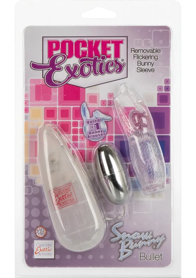 Pocket Exotics Snow Bunny Bullet Pocket Exotics Female Sex Toys Pocket Exotics Snow Bunny Bullet Pocket Exotics Female Sex Toys