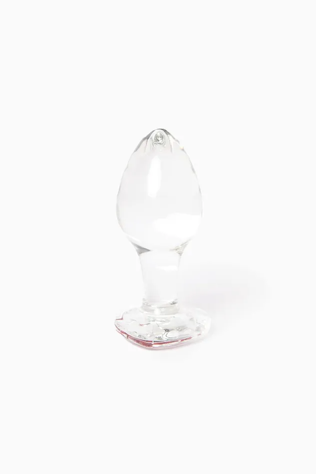 Anal CRYSTAL DESIRES Plug Anal Corazn Rojo NS Novelties