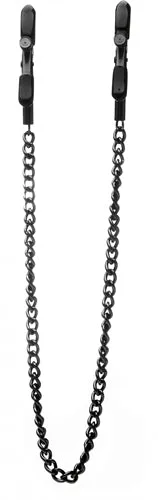 Anal Shots Adjustable Nipple Clamps Black