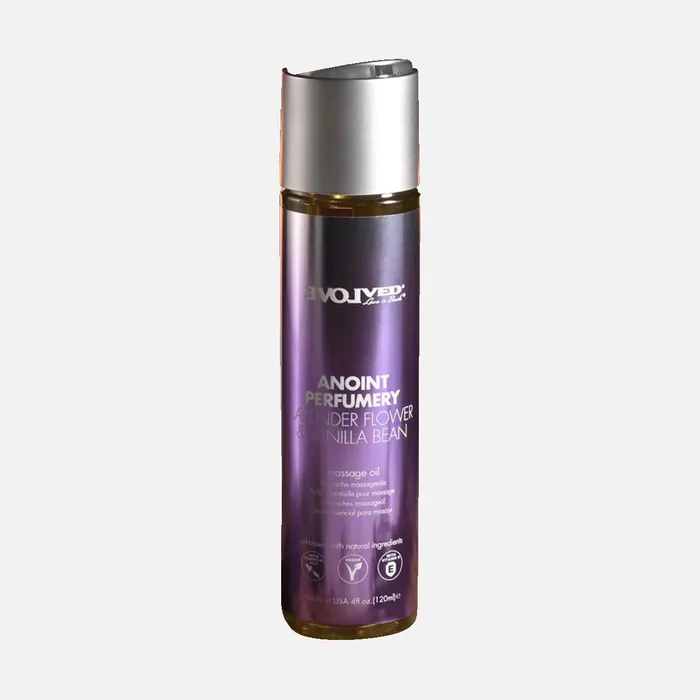 Couples Evolved Anoint Perfumery Massage Oil Lavendar and Vanilla