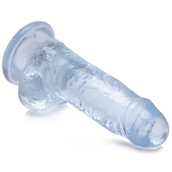 Dildos CThru by Jock Jock CThru 7 Clear TPE Dong WBalls Suction Cup Dildos CThru by Jock Jock CThru 7 Clear TPE Dong WBalls Suction Cup