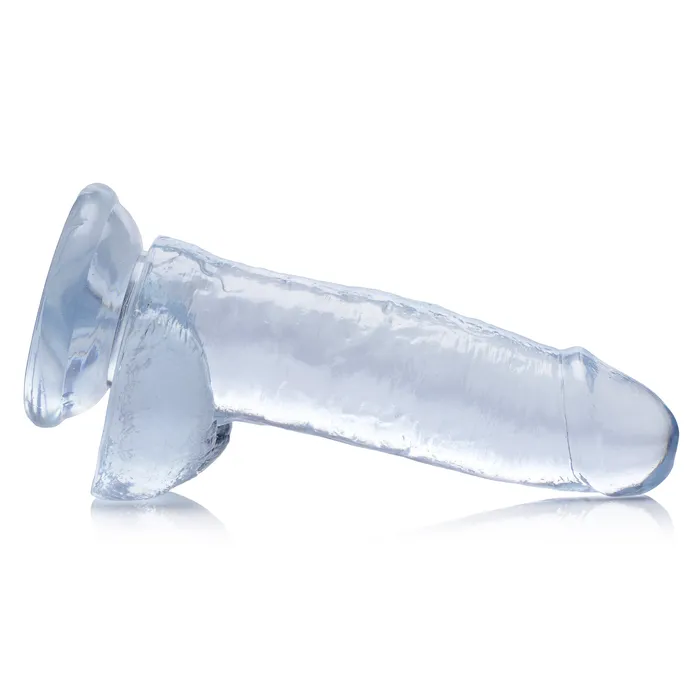 Dildos CThru by Jock Jock CThru 7 Clear TPE Dong WBalls Suction Cup Dildos CThru by Jock Jock CThru 7 Clear TPE Dong WBalls Suction Cup