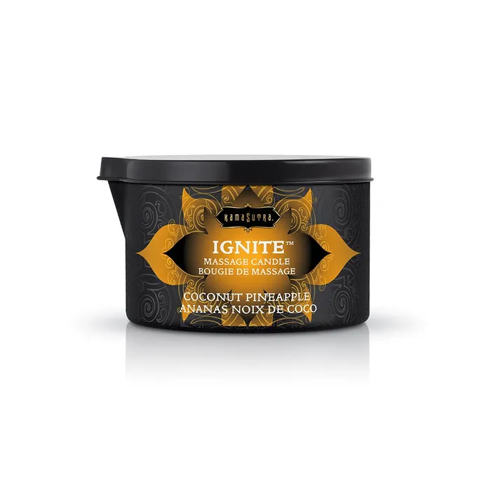 Ignite Coconut Pineapple Massage Candle 6 Oz Kama Sutra Couples