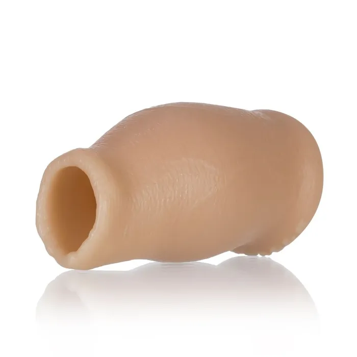 Male Sex Toys Oxballs Hood Moreskin Silicone Faux Foreskin Light Tone Mediumlarge