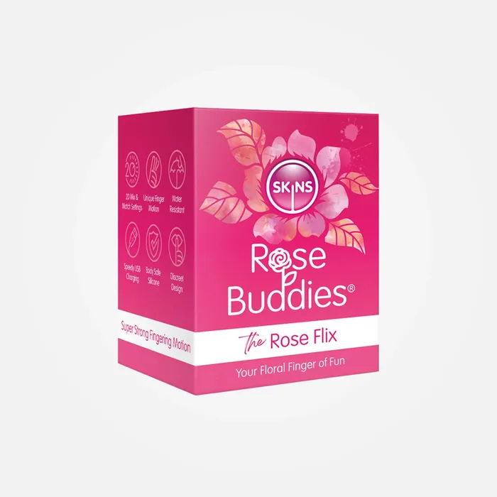 Rose Buddies The Rose Flix Pink Rechargeable Flicking Clitoral Stimulator Skins Vibrators Rose Buddies The Rose Flix Pink Rechargeable Flicking Clitoral Stimulator Skins Vibrators