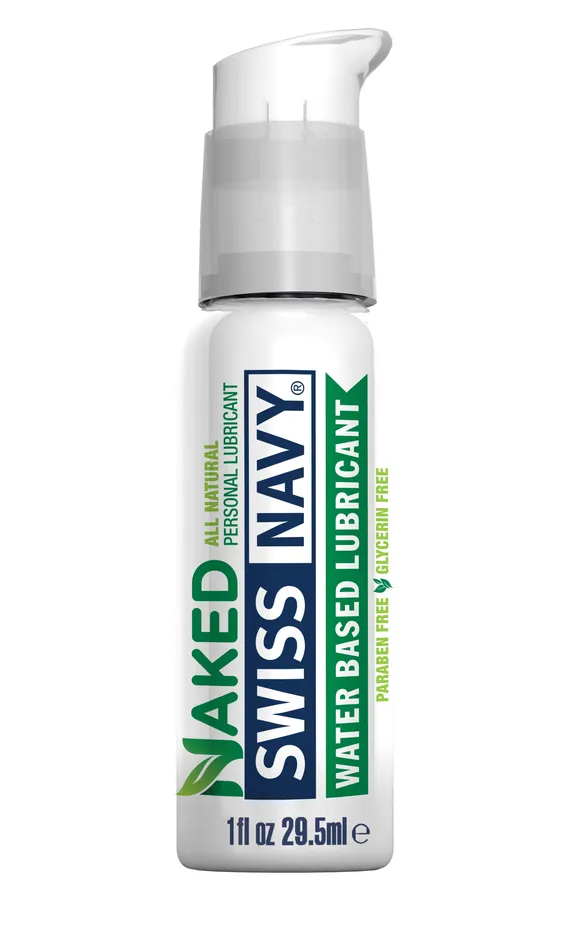 Swiss Navy Naked Water Based Lubricant 1 Oz MD Science Lab Lubricants