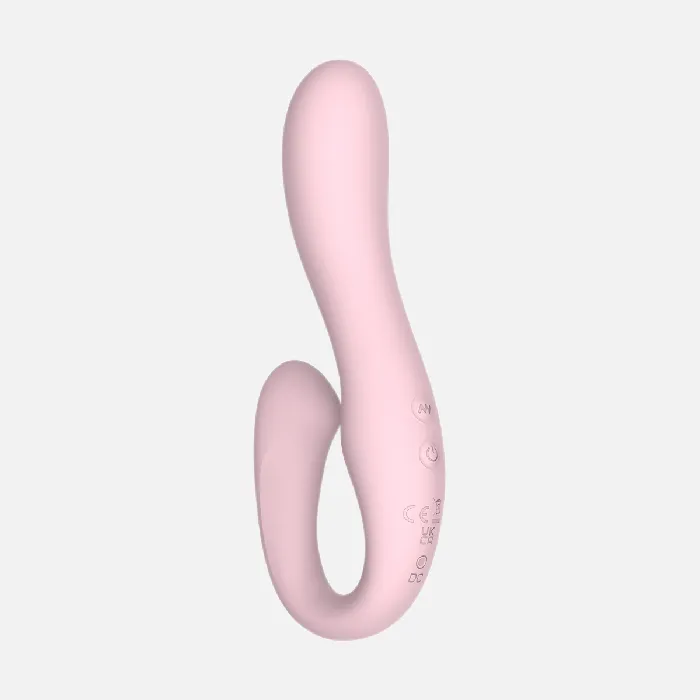 Vibrators Winyi Selina Couples Double Head Vibrator Pink