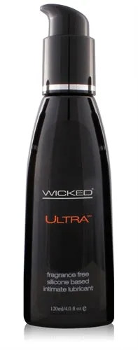 Wicked Sensual Care Female Sex Toys Ultra Silicone Lubricant 4 Fl Oz