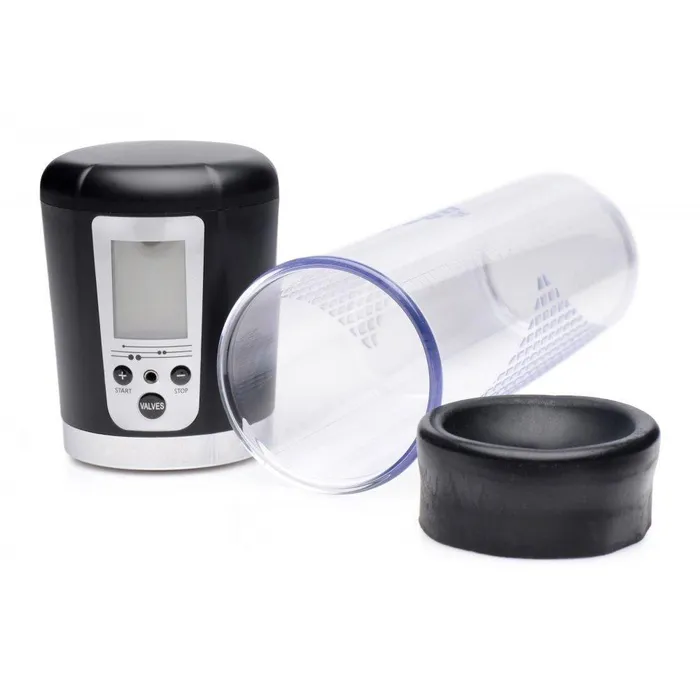 4 Level Power Suction Penis Pump With Builtin Display Size Matters Male Sex Toys