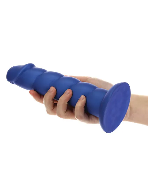 Addiction Fantasy Unicorn Silicone Dildo 8in Blue Addiction Dildos