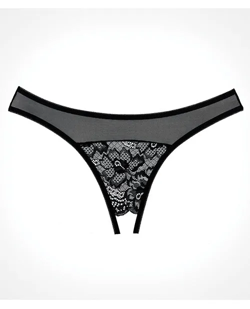 Adore Anal Adore Just a Rumor Panty Black OS Adore Anal Adore Just a Rumor Panty Black OS