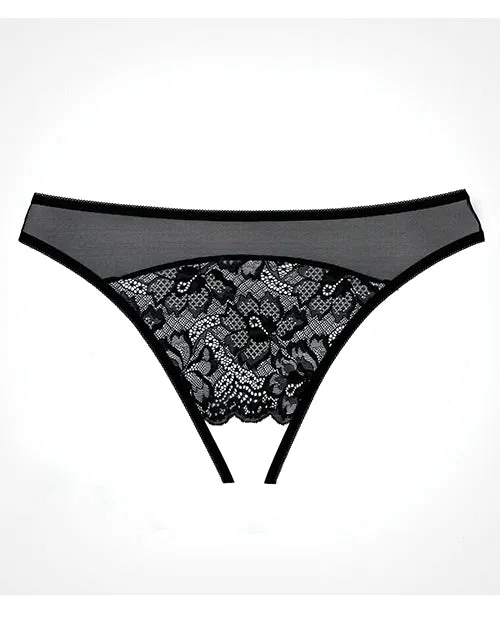 Adore Anal Adore Just a Rumor Panty Black OS Adore Anal Adore Just a Rumor Panty Black OS