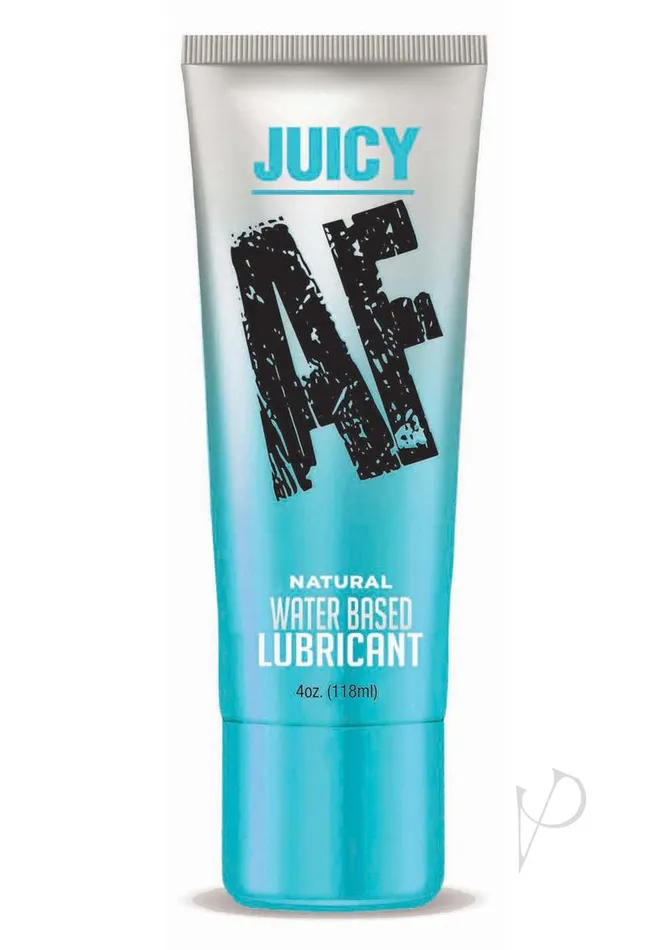 Af Juicy AF Natural Water Based Lubricant 4oz Sexual Health Wellbeing