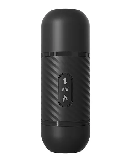 Anal Anal Fantasy Elite Collection Vibrating Ass Thruster Silicone Anal Probe with Remote Control Black Anal Fantasy Elite