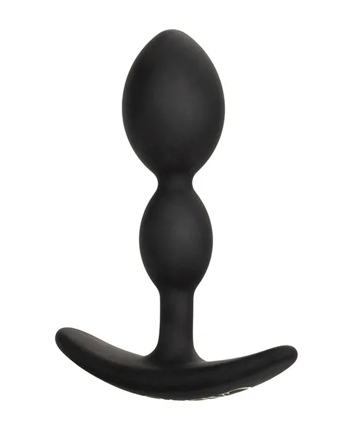 Anal Boundless Boundless 2X Teardrop Silicone Anal Plug Black Anal Boundless Boundless 2X Teardrop Silicone Anal Plug Black