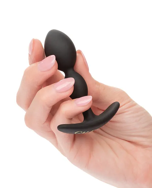 Anal Boundless Boundless 2X Teardrop Silicone Anal Plug Black Anal Boundless Boundless 2X Teardrop Silicone Anal Plug Black