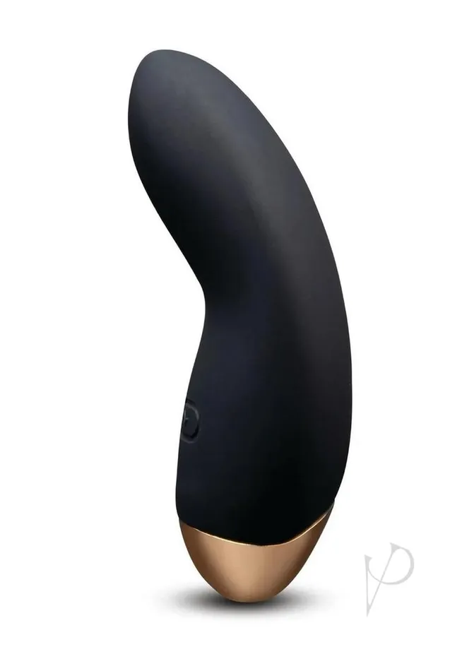 Anal Coquette Coquette The Lay Me Down Rechargeable Silicone Massager BlackGold Anal Coquette Coquette The Lay Me Down Rechargeable Silicone Massager BlackGold