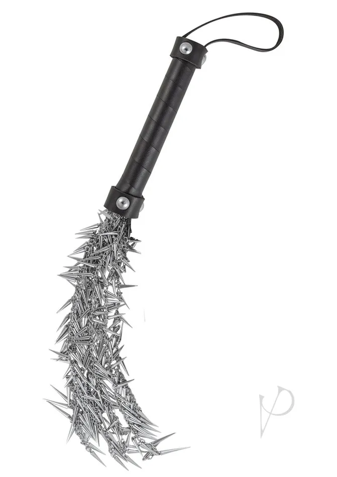 Anal Dominant Submissive Dominant Submissive Collection Ultimate Spiked Chain Whip Silver