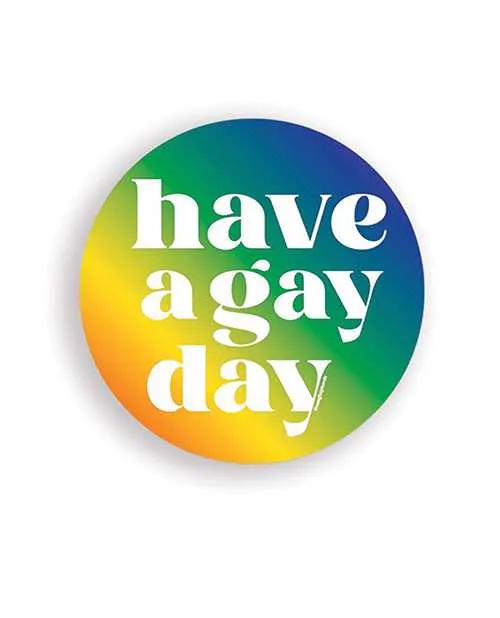 Anal Gay Day Naughty Sticker Pack of 3 Kush Kards