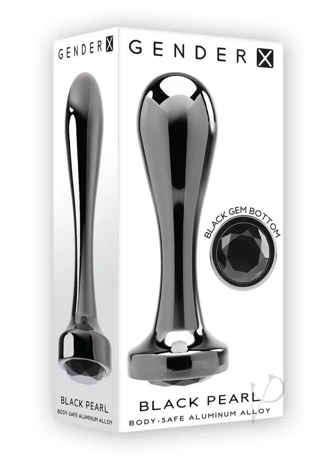 Anal Gender X Gender X Black Pearl Anal Plug Smoke