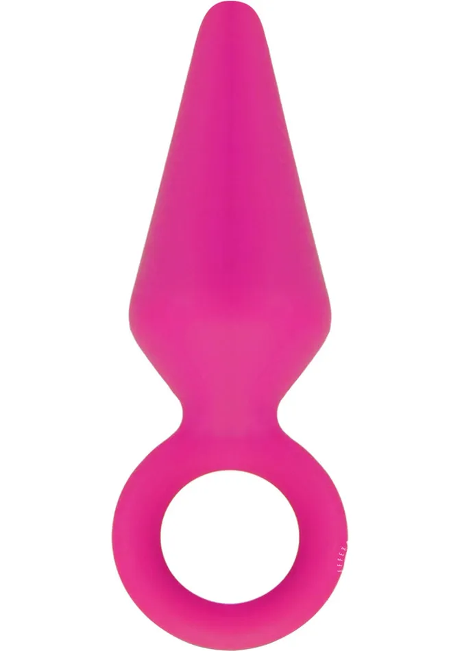Anal Luxe Luxe Candy Rimmer Silicone Butt Plug Medium Pink Anal Luxe Luxe Candy Rimmer Silicone Butt Plug Medium Pink