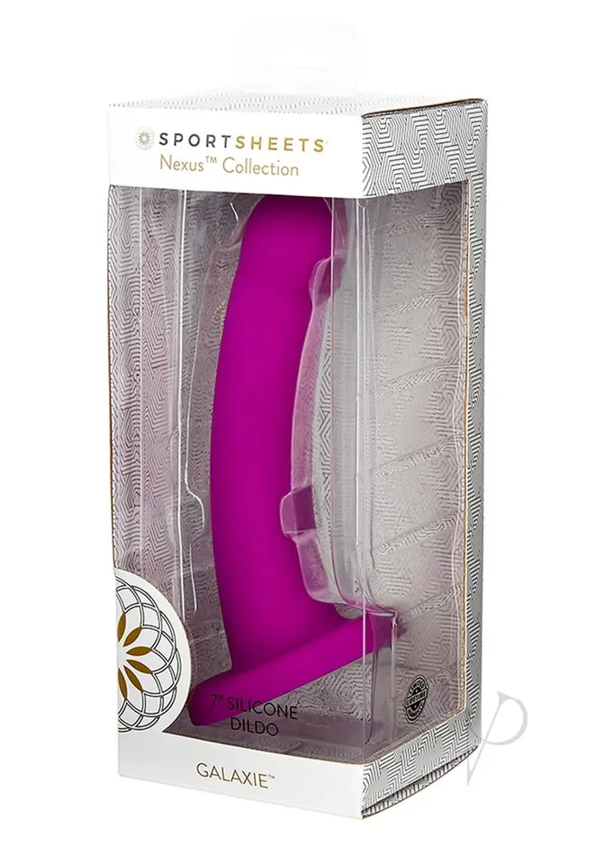Anal Nexus Collection By Sportsheets GALAXIE Silicone Dildo 7in Purple Nexus Collection Anal Nexus Collection By Sportsheets GALAXIE Silicone Dildo 7in Purple Nexus Collection