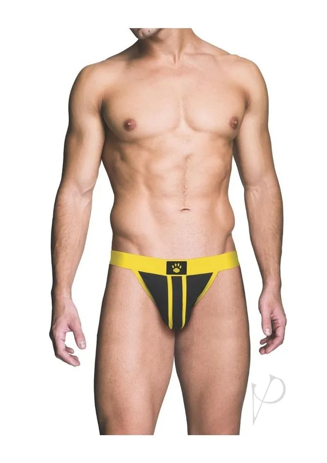 Anal Prowler RED AssLess Jock XL YellowBlack Prowler Red Anal Prowler RED AssLess Jock XL YellowBlack Prowler Red