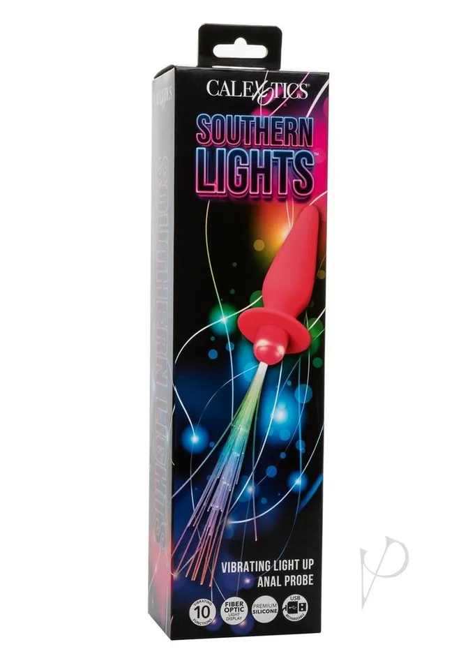 Anal Southern Lights Southern Lights Rechargeable Silicone Vibrating Light Up Anal Probe Pink Anal Southern Lights Southern Lights Rechargeable Silicone Vibrating Light Up Anal Probe Pink
