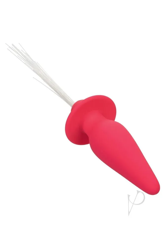 Anal Southern Lights Southern Lights Rechargeable Silicone Vibrating Light Up Anal Probe Pink