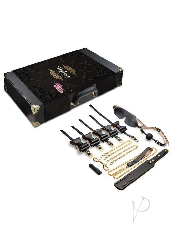 Anal Temptasia Safe Word Bondage Kit BlackPink Temptasia