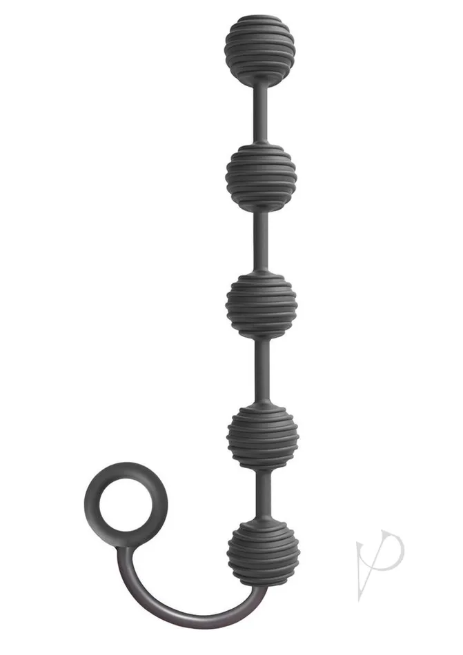 Anal The 9s The 9s S Drops Silicone Anal Beads Black Anal The 9s The 9s S Drops Silicone Anal Beads Black
