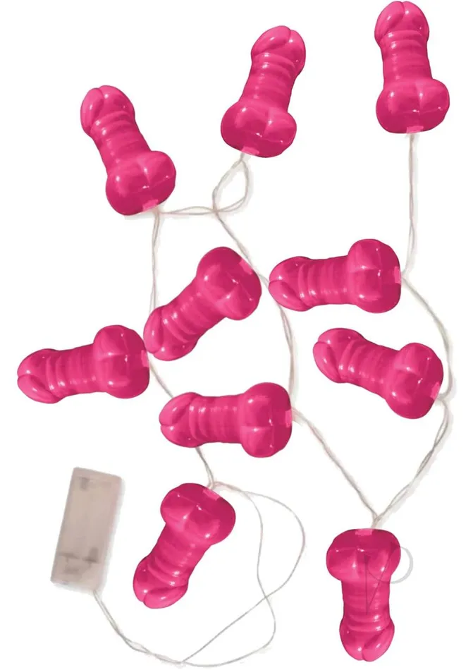Bachelorette Pecker Party Lights Pink Bachelorette Vibrators