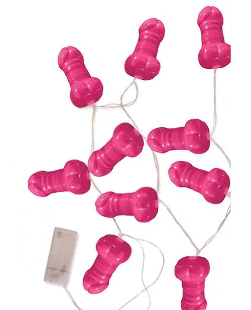 Bachelorette Pecker Party Lights Pink Bachelorette Vibrators