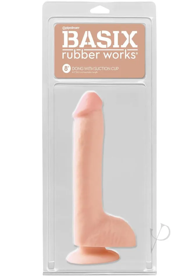 Basix Rubber Works Dildos Basix Rubber Works Dong with Suction Cup 8in Vanilla Basix Rubber Works Dildos Basix Rubber Works Dong with Suction Cup 8in Vanilla