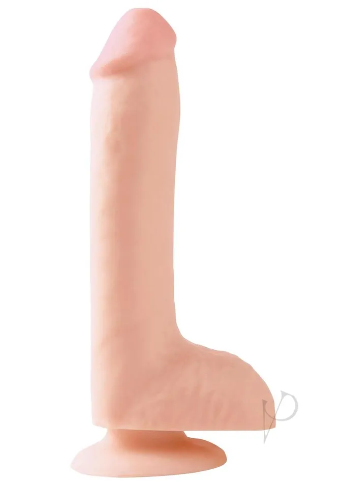 Basix Rubber Works Dildos Basix Rubber Works Dong with Suction Cup 8in Vanilla