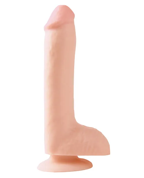 Basix Rubber Works Dildos Basix Rubber Works Dong with Suction Cup 8in Vanilla