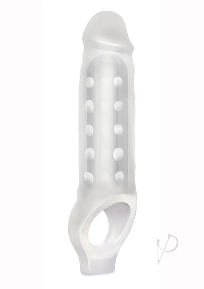 Blue Line Cand B Gear Blue Line CandB Gear Mighty Extender Penis Sleeve Clear Male Sex Toys
