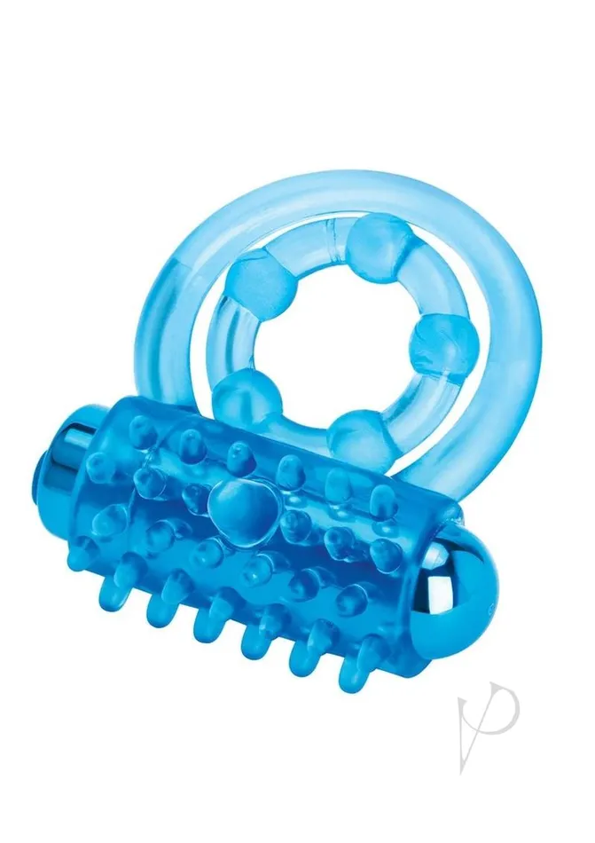 Bodywand Bodywand Rechargeable Silicone Classic Duo Ring Blue Vibrators Bodywand Bodywand Rechargeable Silicone Classic Duo Ring Blue Vibrators