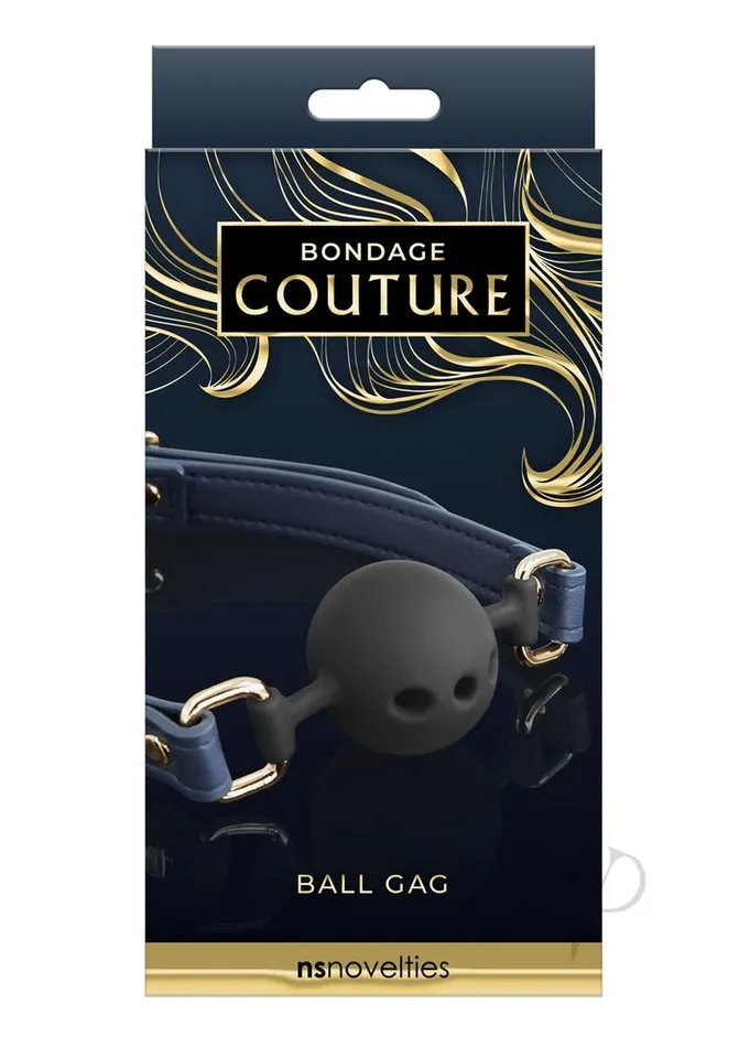 Bondage Couture Ball Gag Blue Bondage Couture Couples