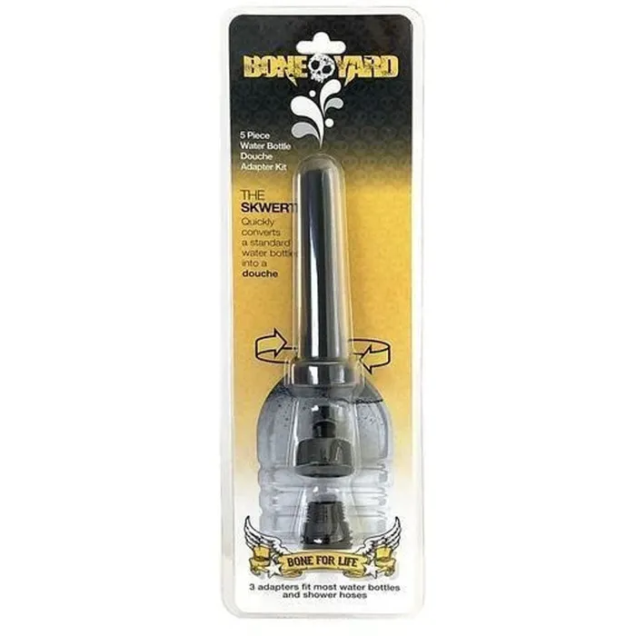 Boneyard The Skwert Douche 5 piece Adapter Kit C1 Releasing Male Sex Toys