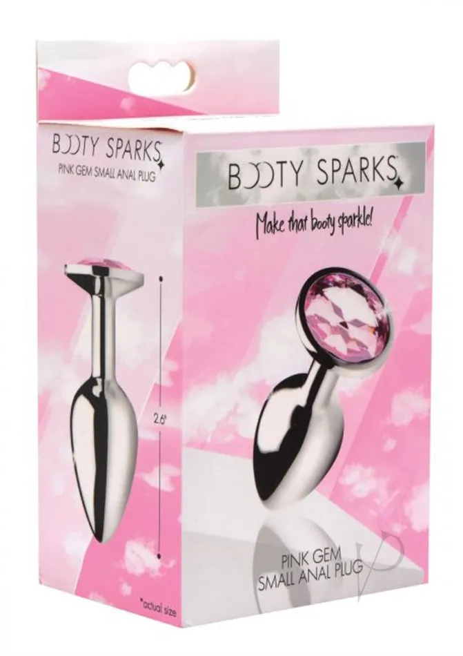 Booty Sparks Anal Booty Sparks Pink Gem Small Anal Plug Pink