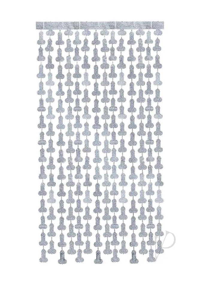 Candyprints Party Anal Glitterati Disco Penis Curtains 2 Each 6ft Panels SilverBlack Candyprints Party Anal Glitterati Disco Penis Curtains 2 Each 6ft Panels SilverBlack