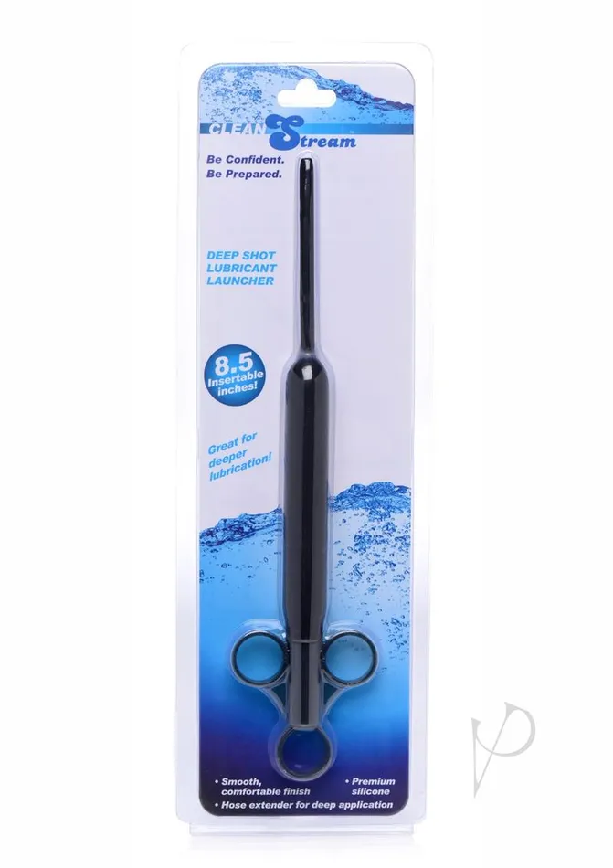 CleanStream Deep Shot Lubricant Launcher Black Cleanstream Anal