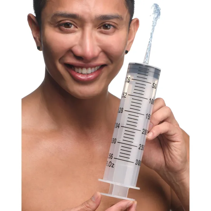CleanStream Male Sex Toys Enema Syringe with Tube