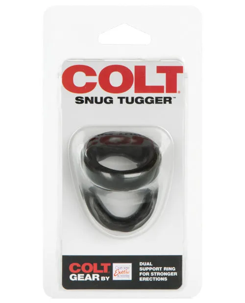 COLT Snug Tugger Cock Ring Black Colt Male Sex Toys