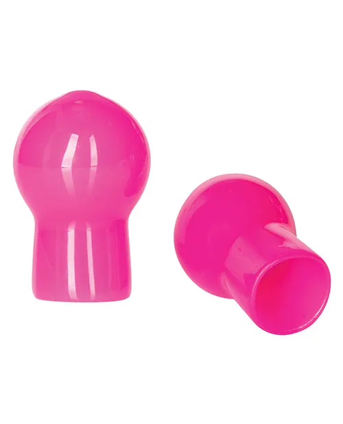 Couples Nipple Play Advanced Nipple Suckers Pink Nipple Play